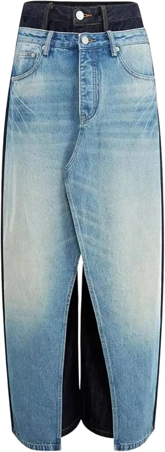 Женские джинсы карго с цветными блоками, высокая посадка, свободный крой
Женские джинсы карго с цветными блоками, высокая посадка, свободный крой