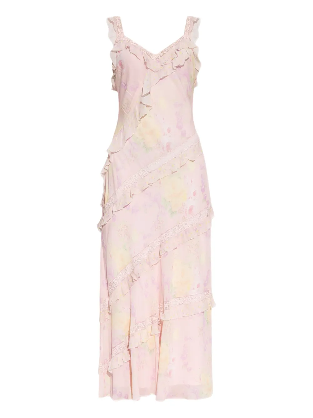 Платье макси Radiance LoveShackFancy, розовый 
Платье макси Radiance LoveShackFancy, розовый