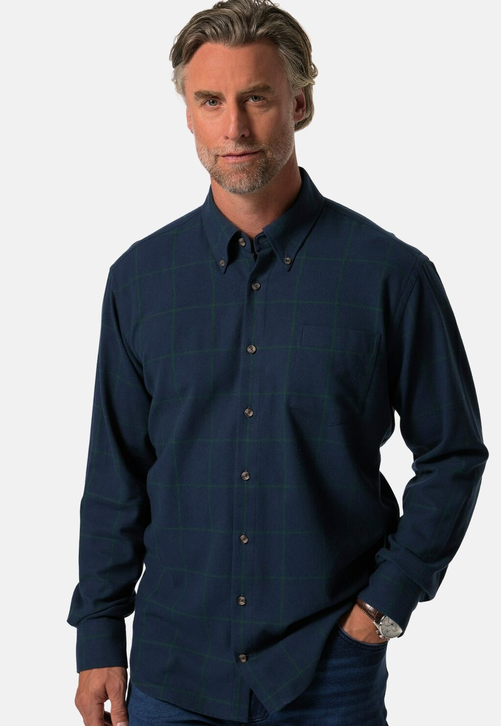 Рубашка LANGARM BUTTONDOWN BOSTON PARK, темно-синий
Рубашка LANGARM BUTTONDOWN BOSTON PARK, темно-синий