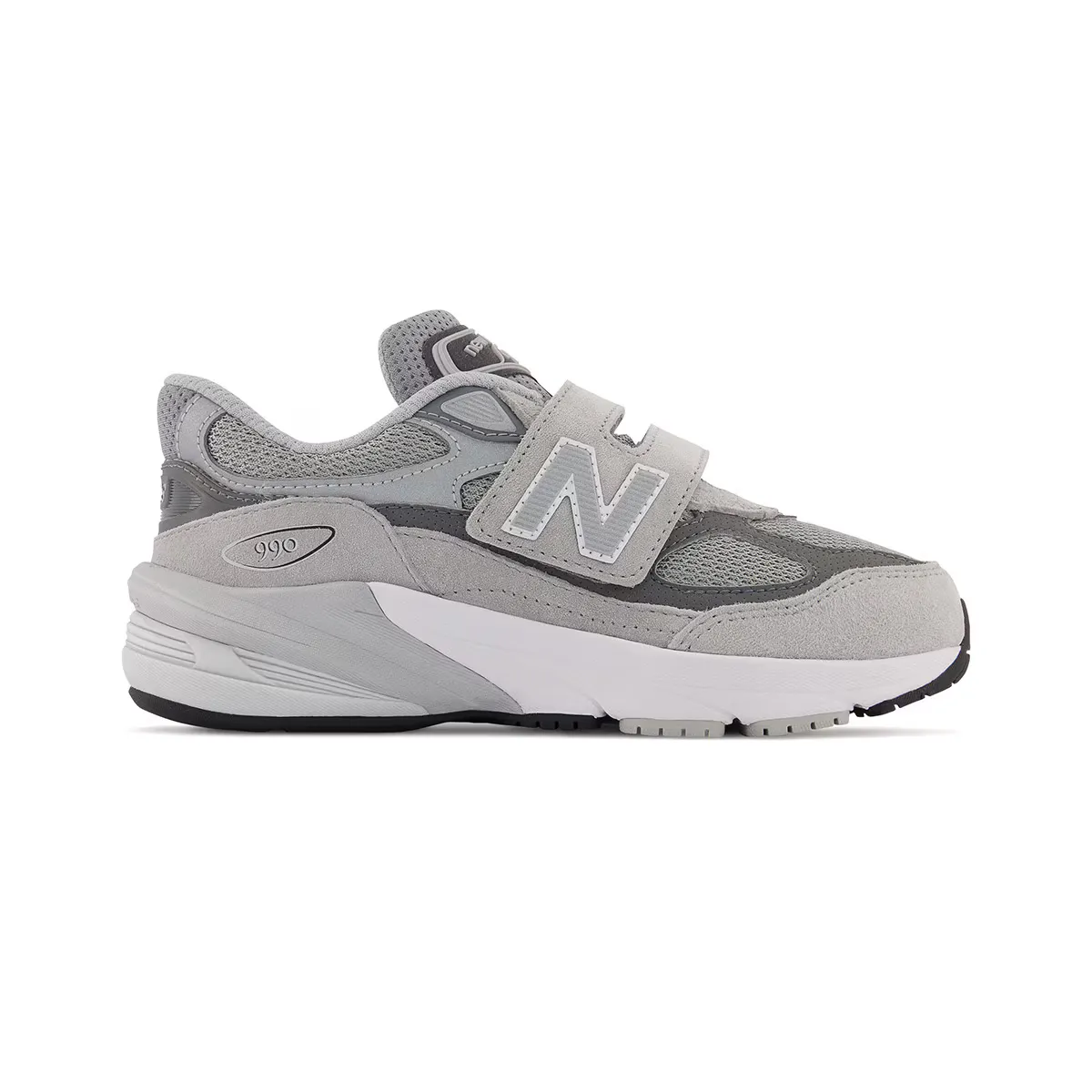New Balance 990 v6 Детские повседневные кроссовки, серый 
New Balance 990 v6 Детские повседневные кроссовки, серый