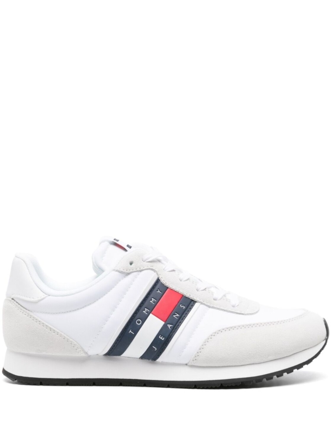 Tommy Jeans кроссовки Runner со вставками, белый 
Tommy Jeans кроссовки Runner со вставками, белый