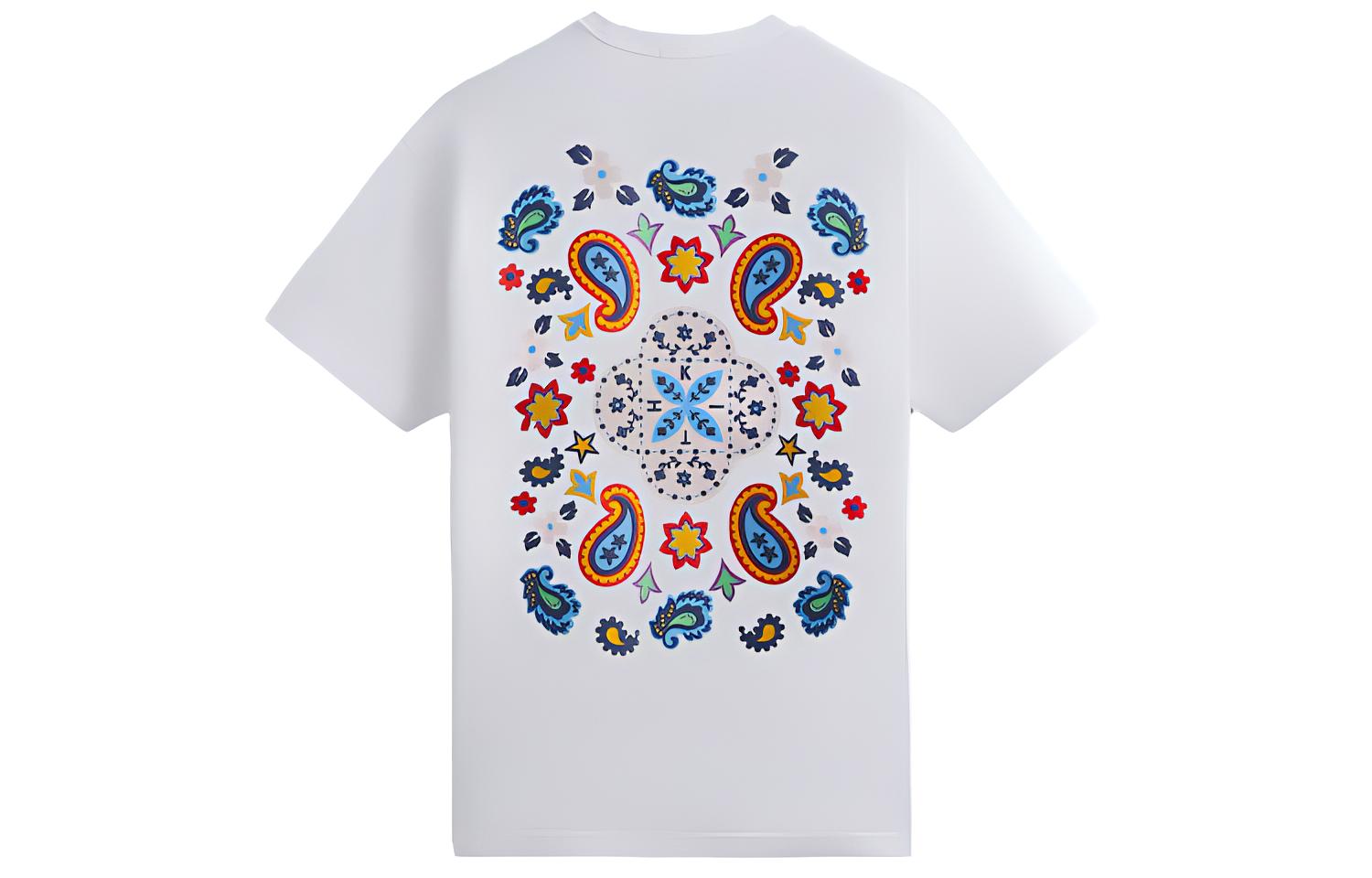 Футболка с узором пейсли KITH, белый
Футболка с узором пейсли KITH, белый