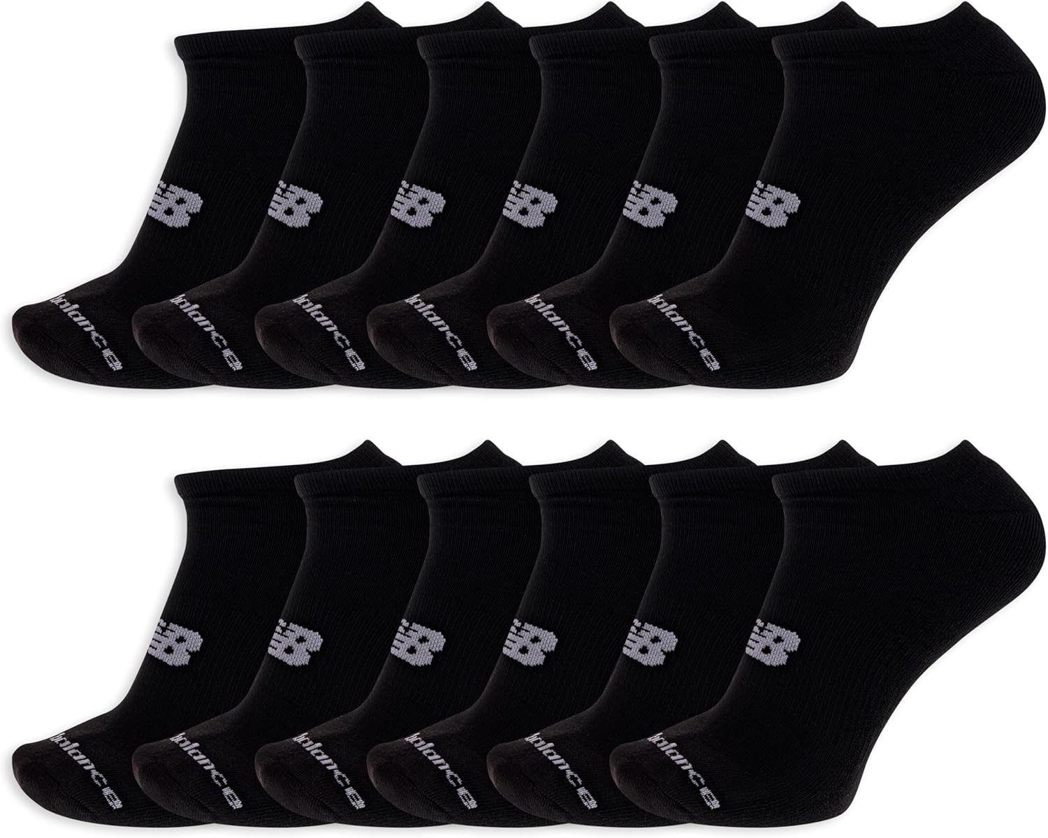 Носки New Balance унисекс-взрослые Performance Cushioned, непромокаемые, 6 и 12 пар, влагоотводящие, Black (12 Pairs)
Носки New Balance унисекс-взрослые Performance Cushioned, непромокаемые, 6 и 12 пар, влагоотводящие, Black (12 Pairs)