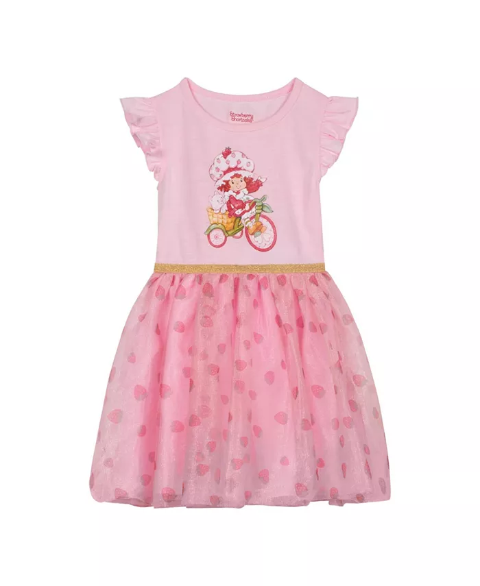 Платье из тюля для девочек Toddler Strawberry Shortcake, розовый
Платье из тюля для девочек Toddler Strawberry Shortcake, розовый