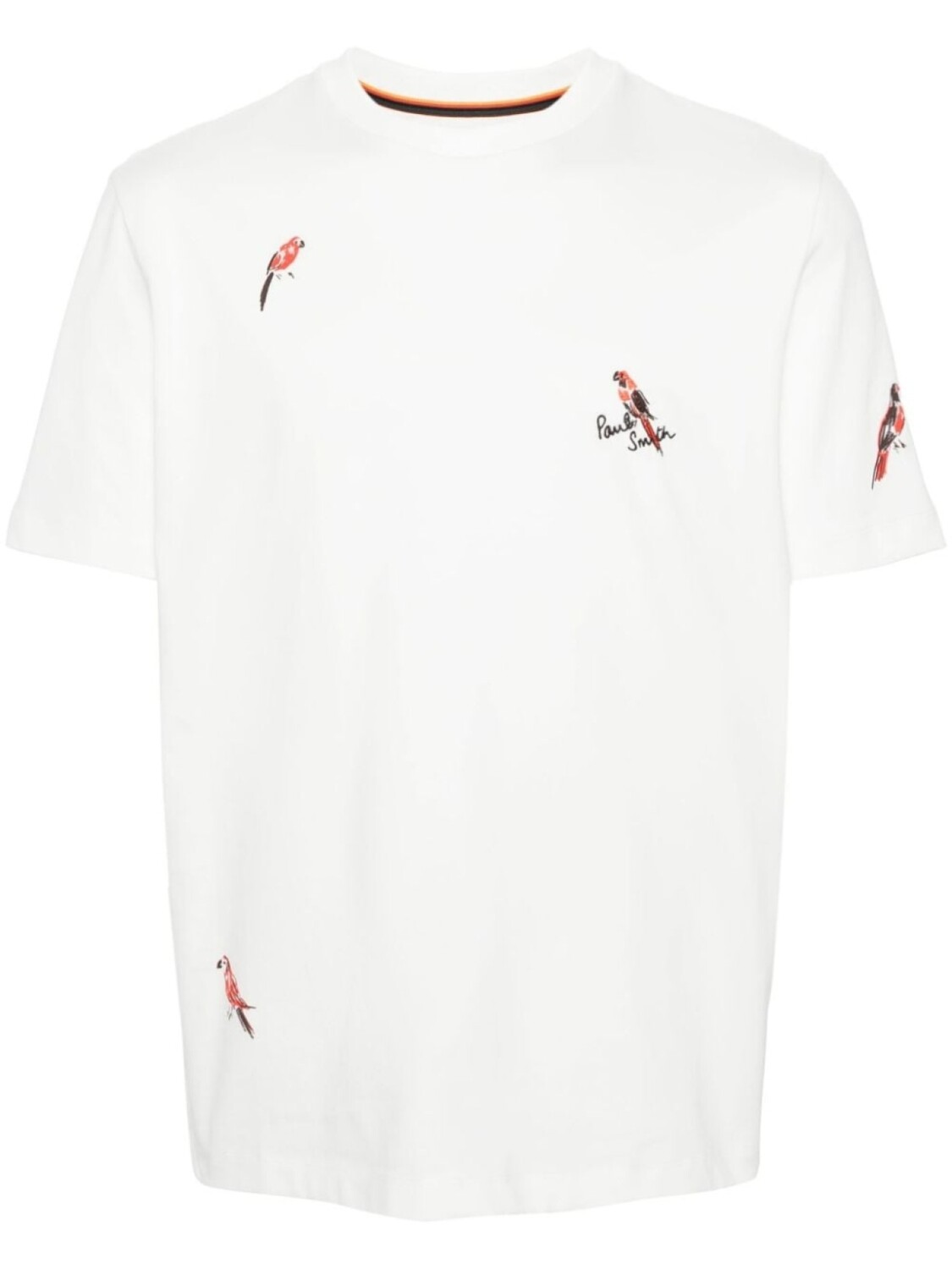 Paul Smith футболка из органического хлопка с вышитыми птицами, белый
Paul Smith футболка из органического хлопка с вышитыми птицами, белый