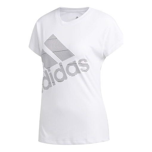 Футболка тренировочные спортивные с круглым вырезом с коротким рукавом Adidas, белый
Футболка тренировочные спортивные с круглым вырезом с коротким рукавом Adidas, белый