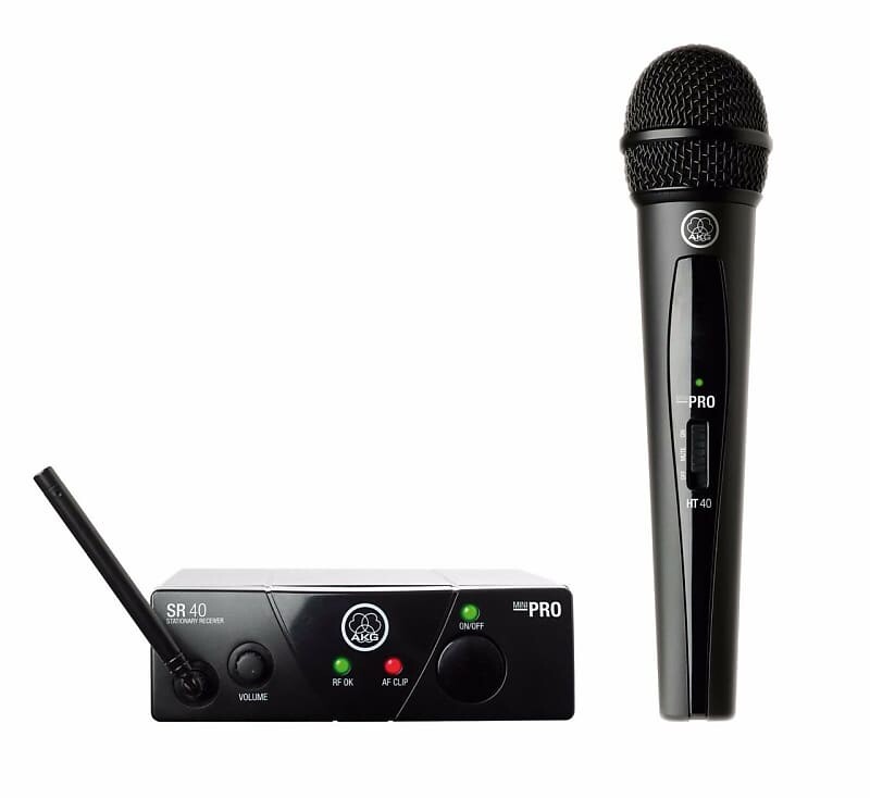 Микрофон AKG WMS40 Mini Wireless Vocal Microphone System (Band 45C)
Микрофон AKG WMS40 Mini Wireless Vocal Microphone System (Band 45C)
