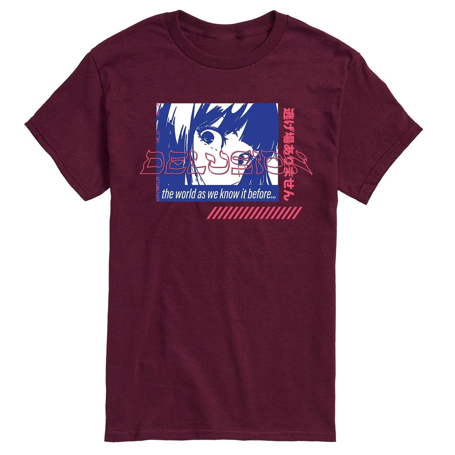 Мужская футболка Anime Delusion Licensed Character
Мужская футболка Anime Delusion Licensed Character