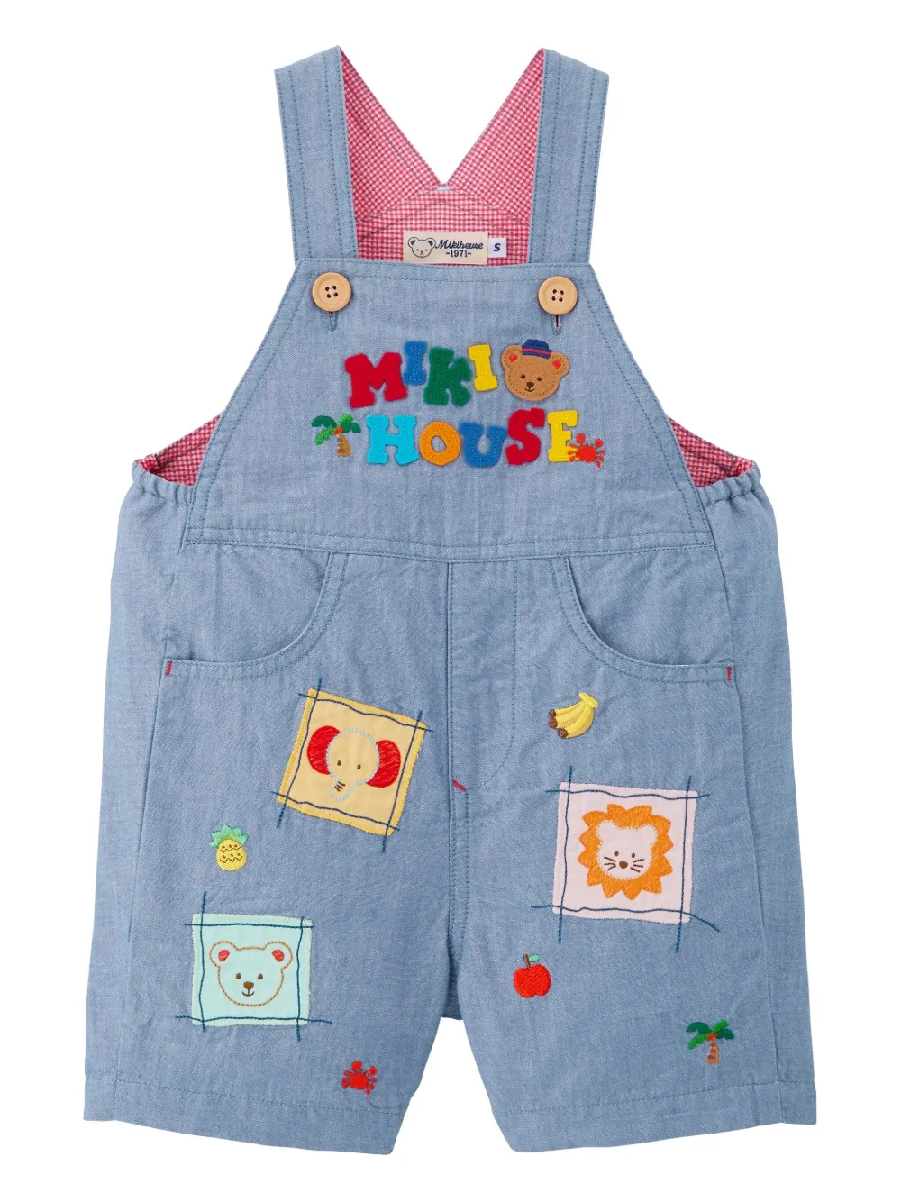 Брюки с анималистичным узором Miki House, синий
Брюки с анималистичным узором Miki House, синий