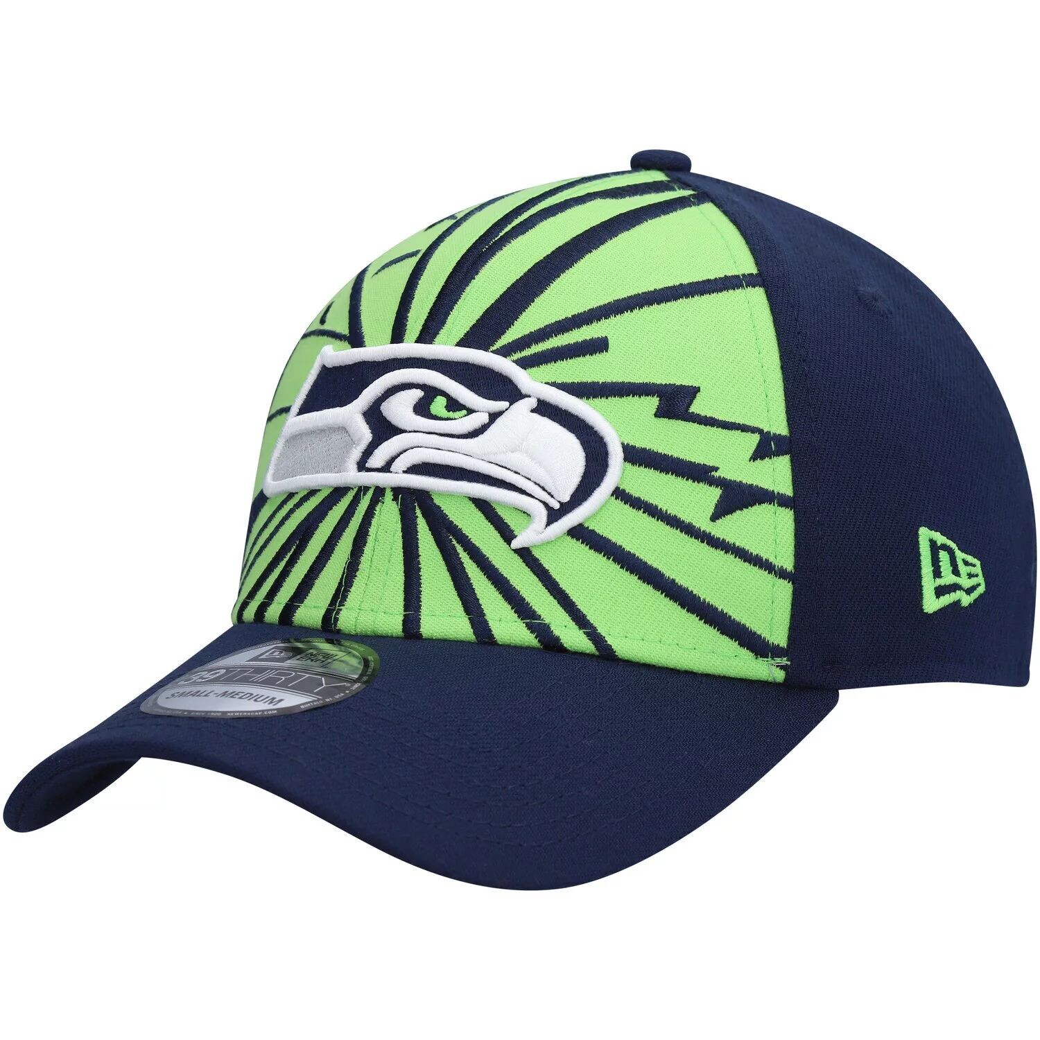 Мужская бейсболка New Era Neon Green/College Navy Seattle Seahawks Shattered 39THIRTY Flex Hat
Мужская бейсболка New Era Neon Green/College Navy Seattle Seahawks Shattered 39THIRTY Flex Hat