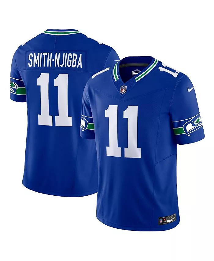 Мужская лимитированная футболка Jaxon Smith-Njigba College Seattle Seahawks Vapor F.U.S.E Nike, синий
Мужская лимитированная футболка Jaxon Smith-Njigba College Seattle Seahawks Vapor F.U.S.E Nike, синий