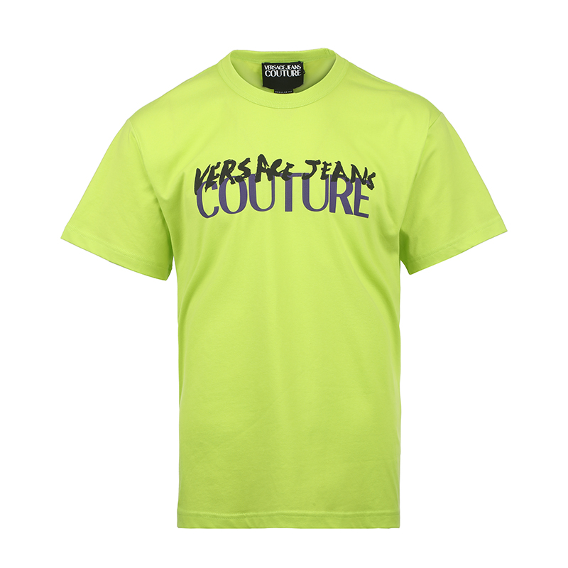Футболка с принтом логотипа VERSACE JEANS COUTURE, зеленый
Футболка с принтом логотипа VERSACE JEANS COUTURE, зеленый