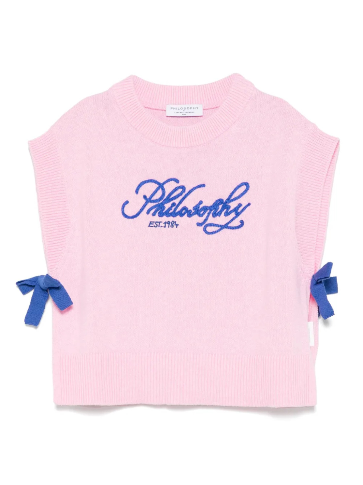 Топ с аппликацией логотипа Philosophy Di Lorenzo Serafini Kids, розовый
Топ с аппликацией логотипа Philosophy Di Lorenzo Serafini Kids, розовый
