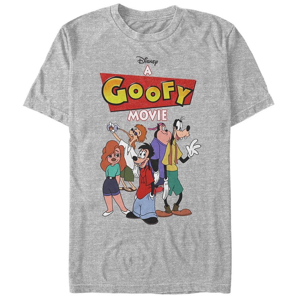 Мужская футболка с логотипом Disney's A Goofy Movie Group Shot, цвет Athletic Heather
Мужская футболка с логотипом Disney's A Goofy Movie Group Shot, цвет Athletic Heather