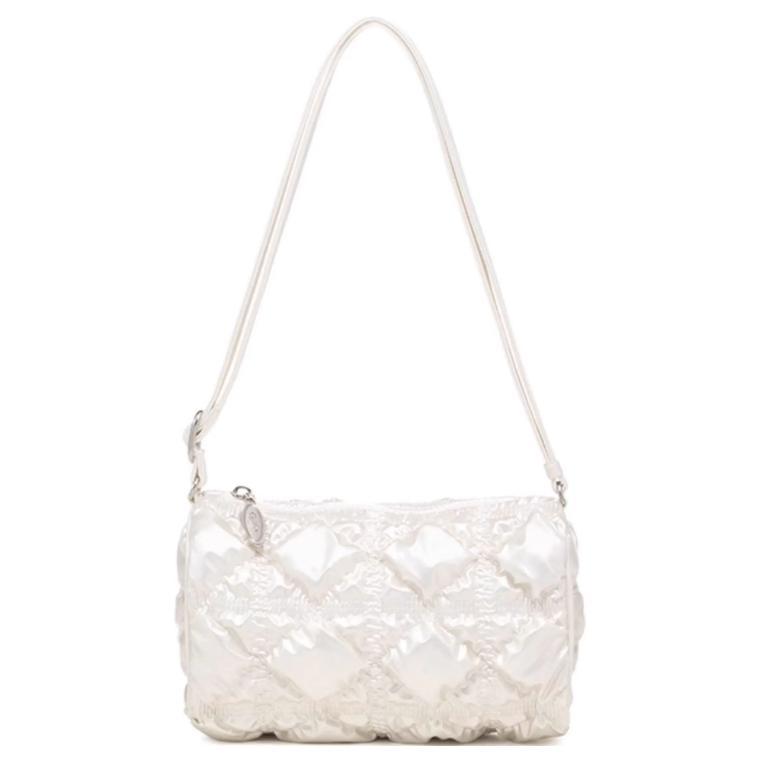 CARLYN Полиамидная мини-сумка через плечо женская жемчужно-белая, Pearl White
CARLYN Полиамидная мини-сумка через плечо женская жемчужно-белая, Pearl White