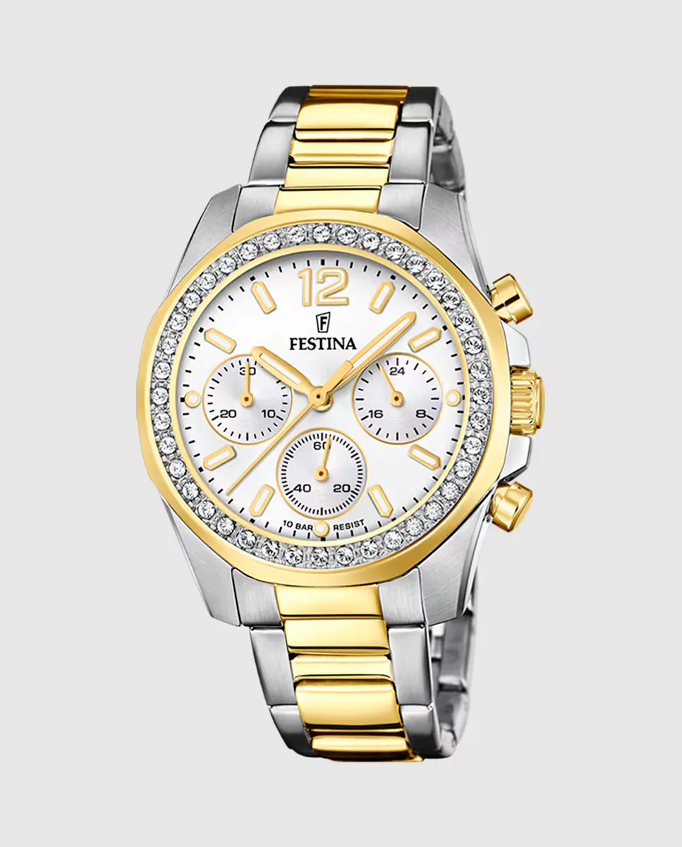 F20607/1 Женские часы Boyfriend из разноцветной стали Festina, мультиколор
F20607/1 Женские часы Boyfriend из разноцветной стали Festina, мультиколор