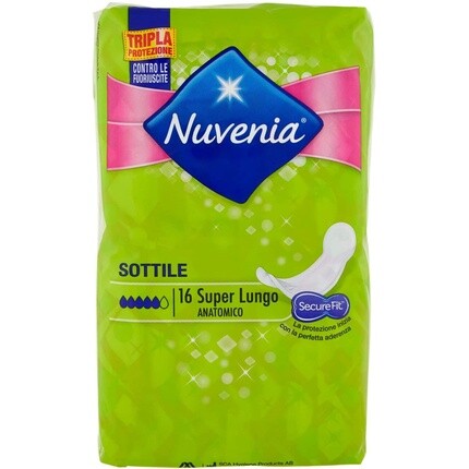 Абсорбент Nuvenia Тонкий сверхдлинный анатомический 16 Абсорбент
Абсорбент Nuvenia Тонкий сверхдлинный анатомический 16 Абсорбент