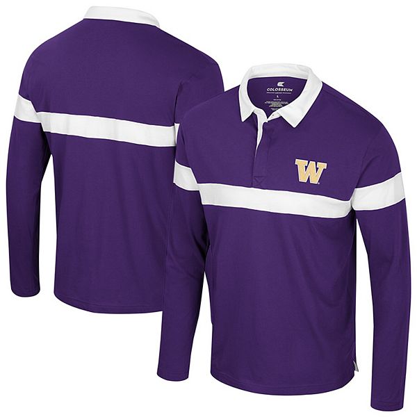 Мужская фиолетовая футболка-поло с длинным рукавом Washington Huskies Too Cool for School Colosseum
Мужская фиолетовая футболка-поло с длинным рукавом Washington Huskies Too Cool for School Colosseum