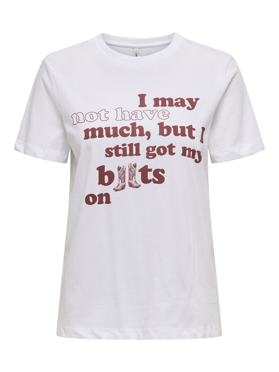 Футболка ONLY Shirt ONLKATE, белый
Футболка ONLY Shirt ONLKATE, белый