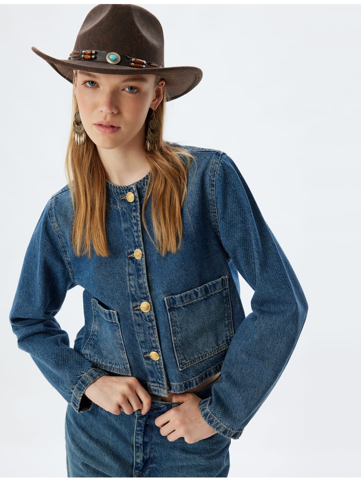 Джинсовая куртка KOTON, цвет mittel indigo
Джинсовая куртка KOTON, цвет mittel indigo