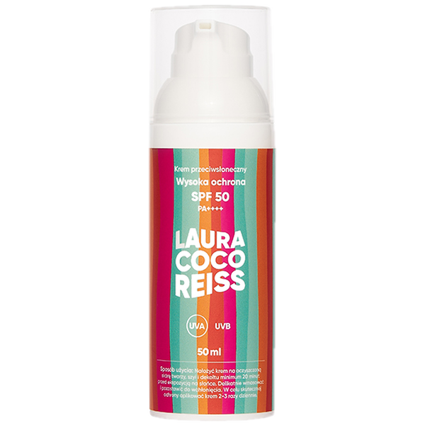 Крем для лица с spf50, 50 мл Laura Coco Reiss
Крем для лица с spf50, 50 мл Laura Coco Reiss