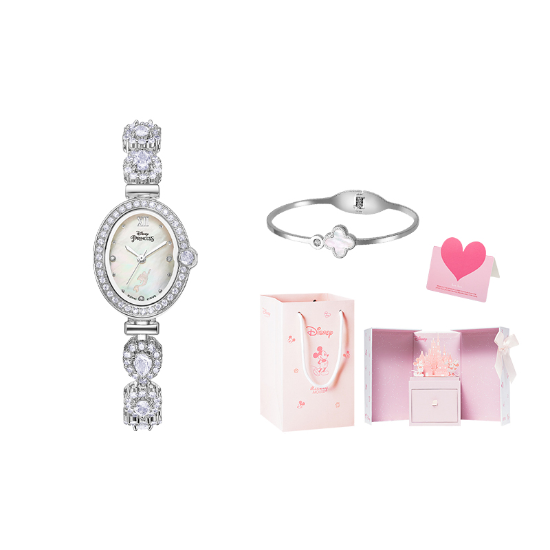 Часы Princess Mermaid Series с кварцевым механизмом, женские, циферблат цвета перламутра Disney
Часы Princess Mermaid Series с кварцевым механизмом, женские, циферблат цвета перламутра Disney