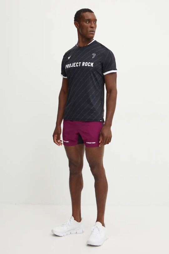 Тренировочная футболка Project Rock Under Armour, черный
Тренировочная футболка Project Rock Under Armour, черный