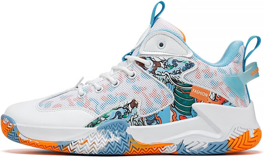 Мужская обувь Беговые кроссовки Спортивная обувь Обувь для улицы Баскетбольные кроссовки Generic, белый/оранжевый
Мужская обувь Беговые кроссовки Спортивная обувь Обувь для улицы Баскетбольные кроссовки Generic, белый/оранжевый