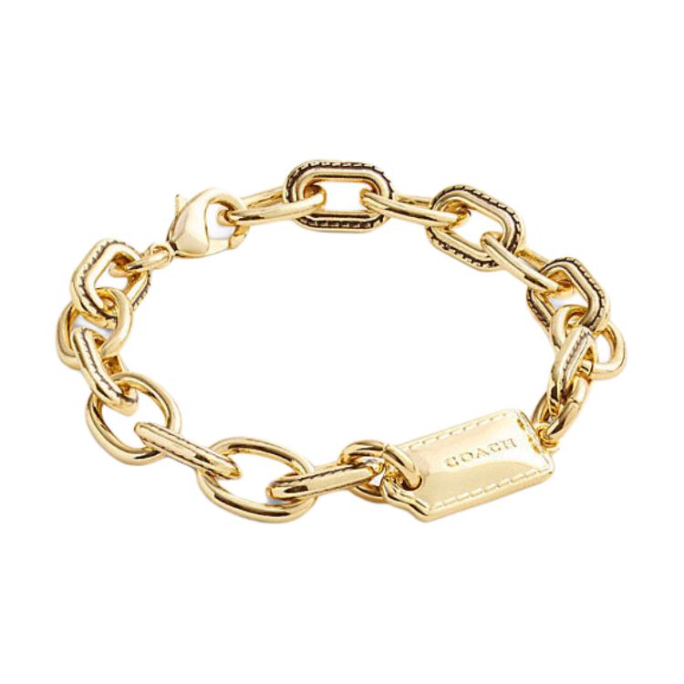 COACH Медный браслет унисекс Gold
COACH Медный браслет унисекс Gold