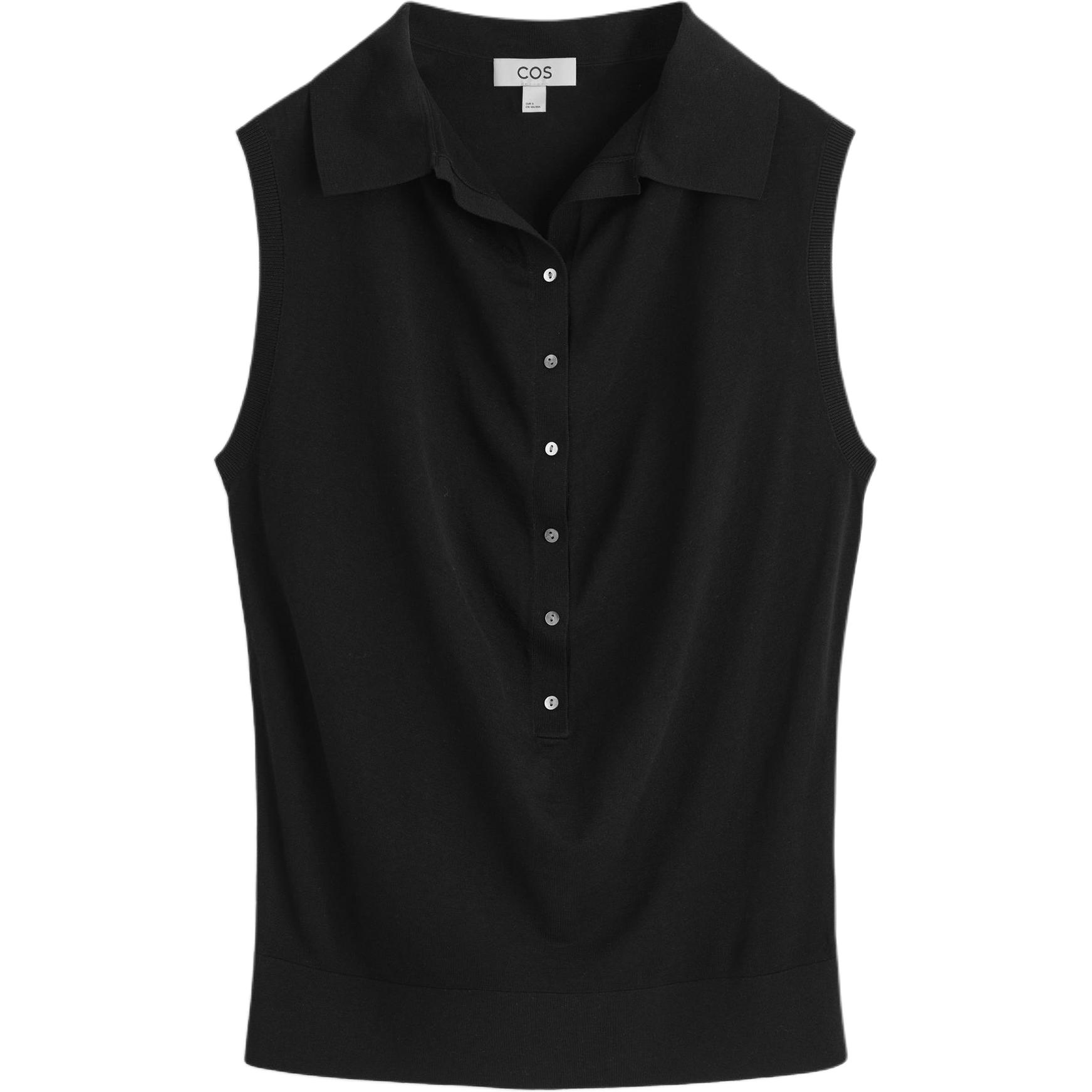 COS Женская черная поло
COS Женская черная поло