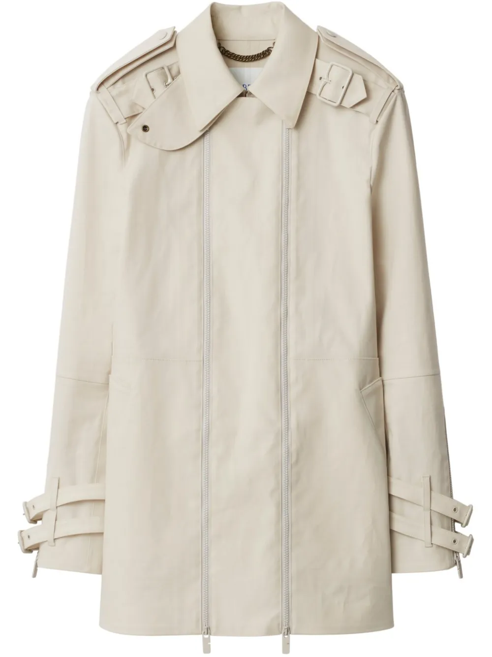 Тренч на пуговицах BURBERRY, нейтральный
Тренч на пуговицах BURBERRY, нейтральный