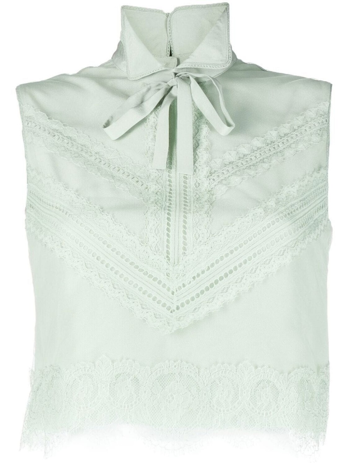 Shiatzy Chen топ с кружевной отделкой, зеленый
Shiatzy Chen топ с кружевной отделкой, зеленый