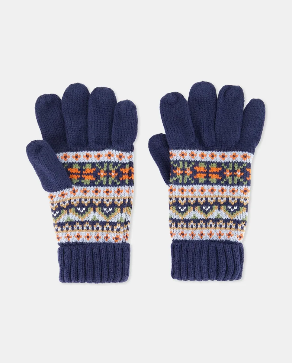 Детские жаккардовые перчатки в комплекте Kids El Corte Inglés, темно-синий
Детские жаккардовые перчатки в комплекте Kids El Corte Inglés, темно-синий