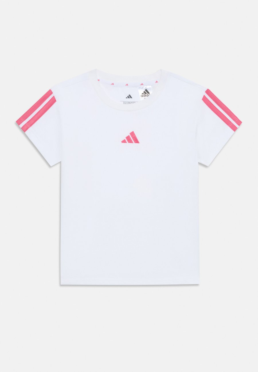 Футболка Adidas Performance TEE JUNIOR UNISEX, White/Pink Fusion/Pink
Футболка Adidas Performance TEE JUNIOR UNISEX, White/Pink Fusion/Pink
