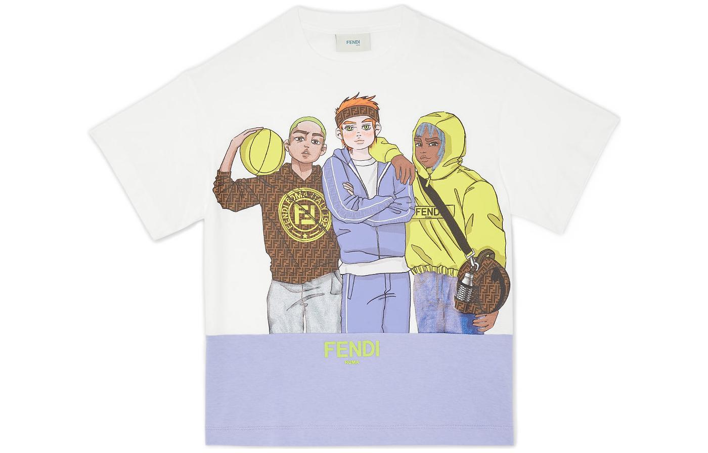 Детская футболка FENDI, белый
Детская футболка FENDI, белый