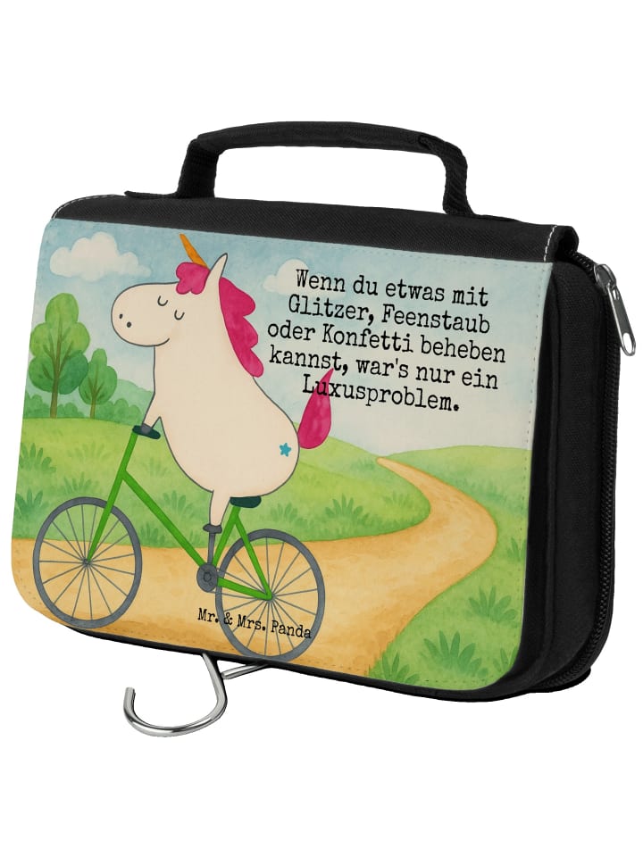 Mr. & Mrs. Panda Косметичка с изображением единорога-велосипедиста и надписью белого цвета
Mr. & Mrs. Panda Косметичка с изображением единорога-велосипедиста и надписью белого цвета