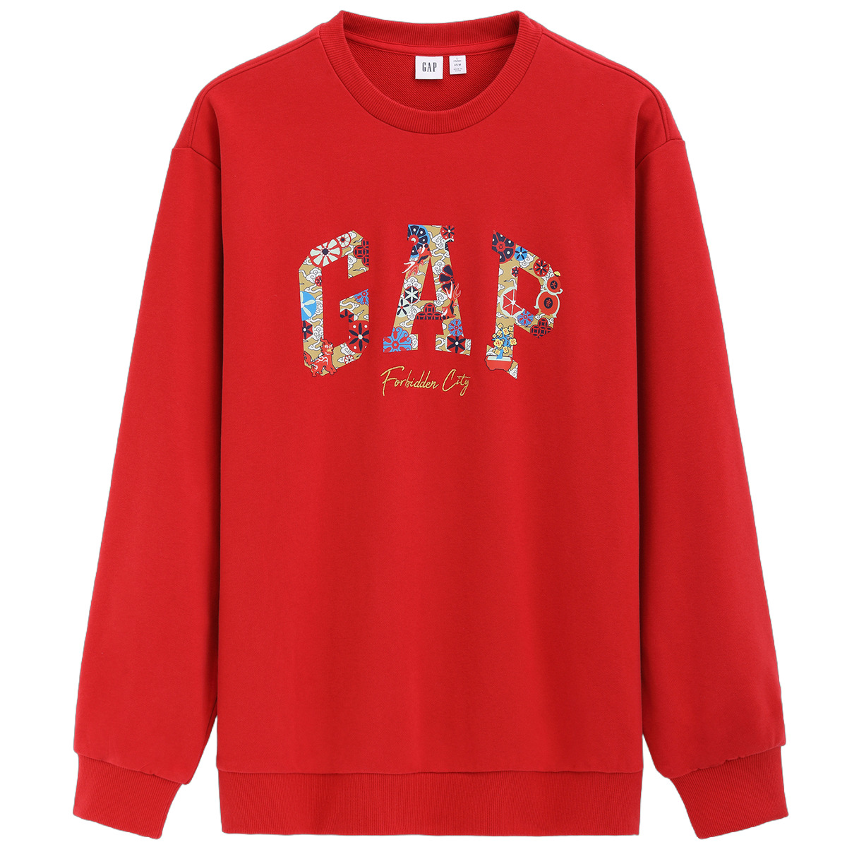Gugonglianmingkuan свитшот unisex GAP, красный
Gugonglianmingkuan свитшот unisex GAP, красный