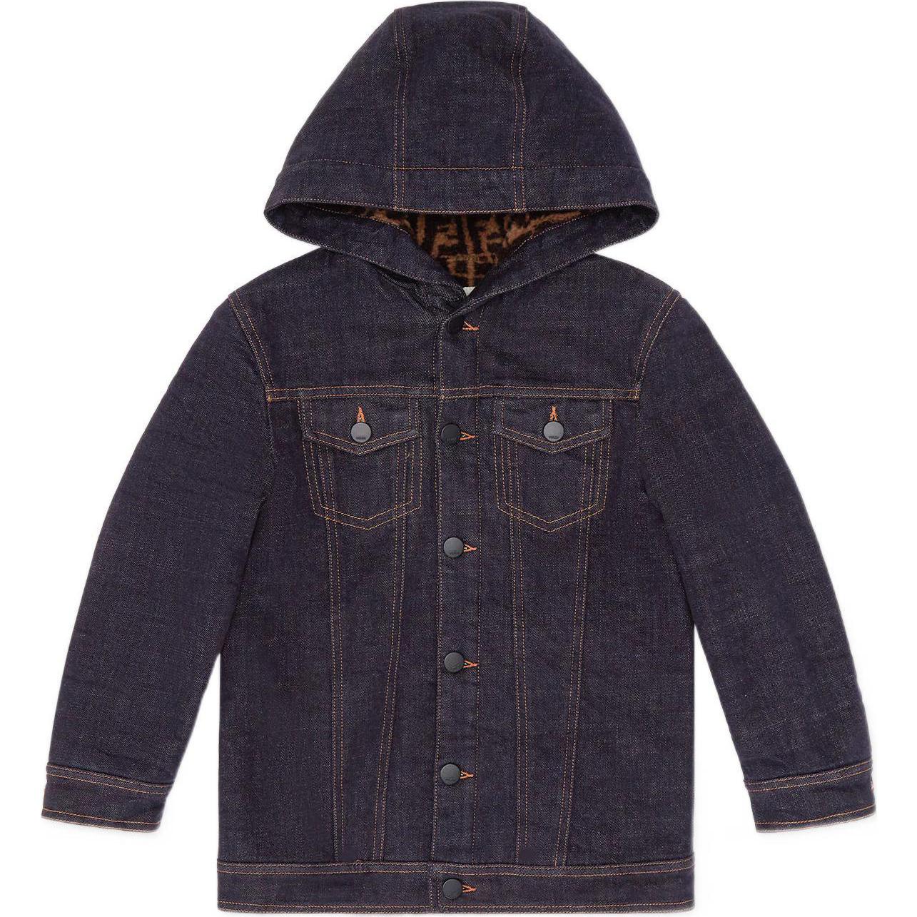 Детская футболка FENDI, морской синий 
Детская футболка FENDI, морской синий