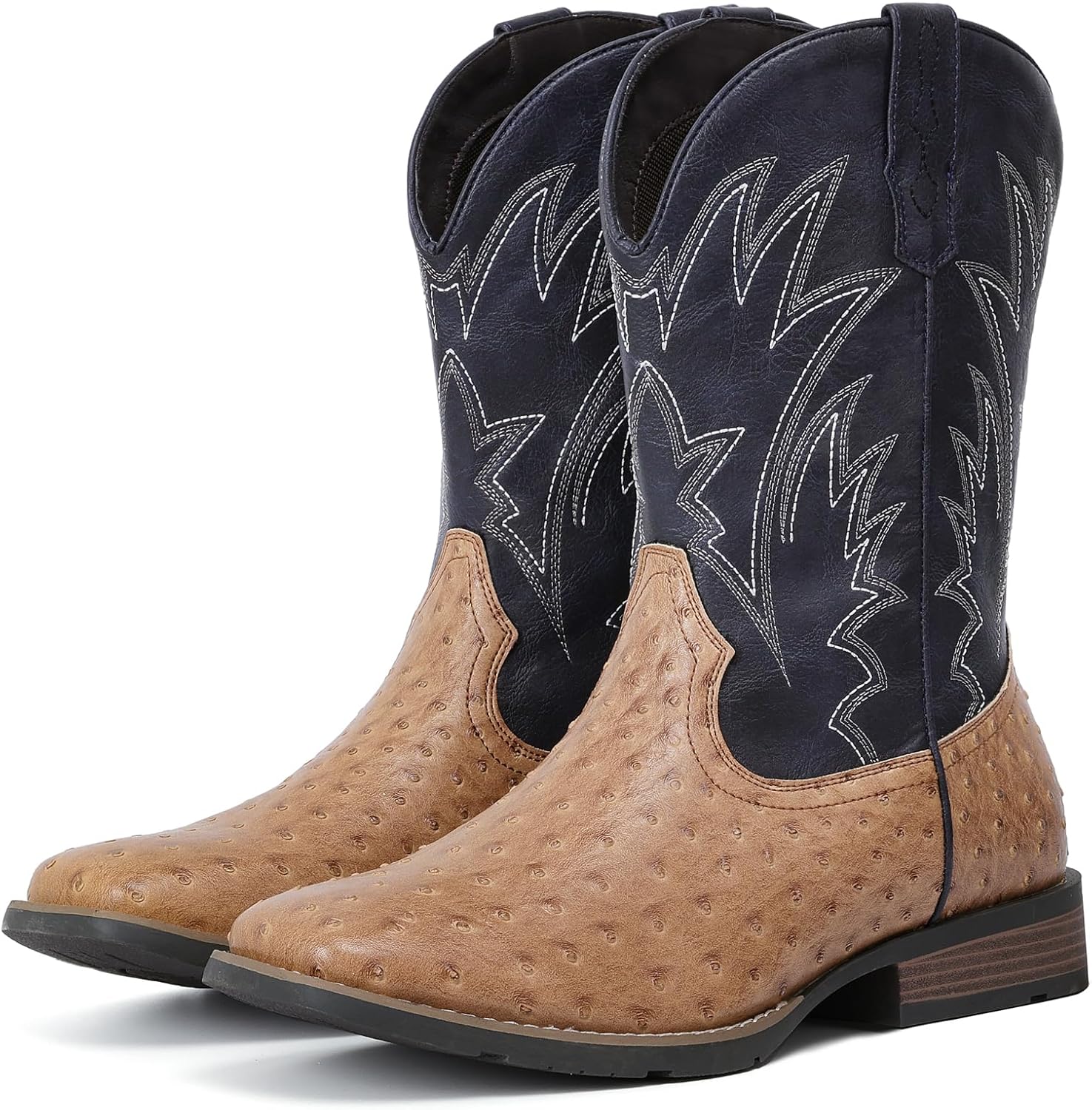 Мужские ковбойские сапоги IUV в западном стиле из страусиной кожи, широкие, прочные, модные, с вышивкой, на шнуровке, с противоскользящей подошвой, разных цветов, черный/желтый
Мужские ковбойские сапоги IUV в западном стиле из страусиной кожи, широкие, прочные, модные, с вышивкой, на шнуровке, с противоскользящей подошвой, разных цветов, черный/желтый