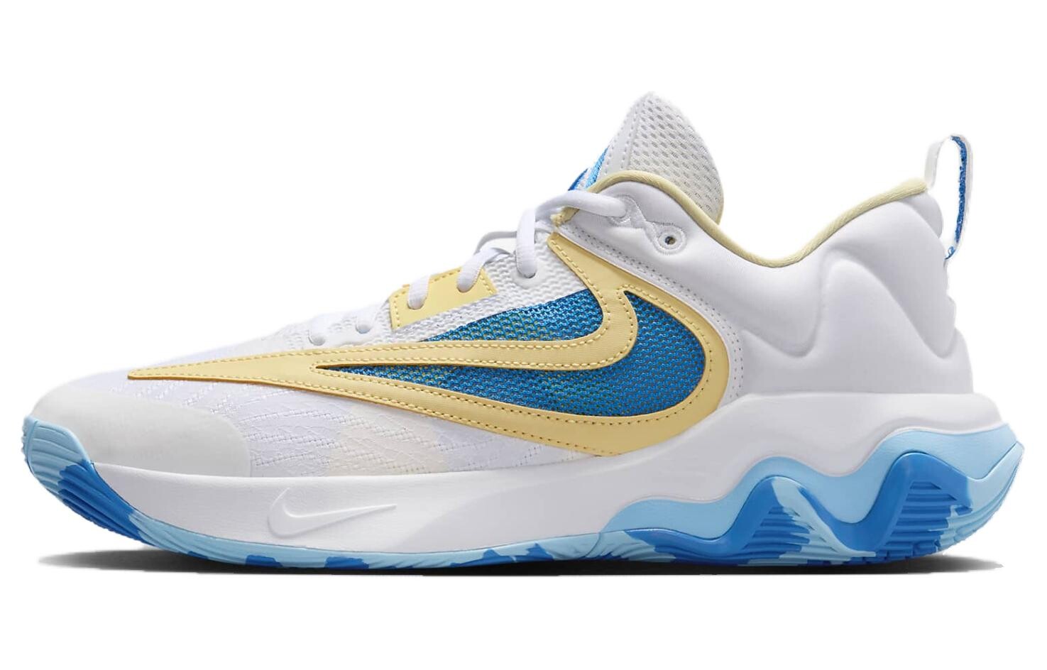 Баскетбольные кроссовки унисекс Nike Giannis Immortality, White/Blue/Yellow/Red
Баскетбольные кроссовки унисекс Nike Giannis Immortality, White/Blue/Yellow/Red