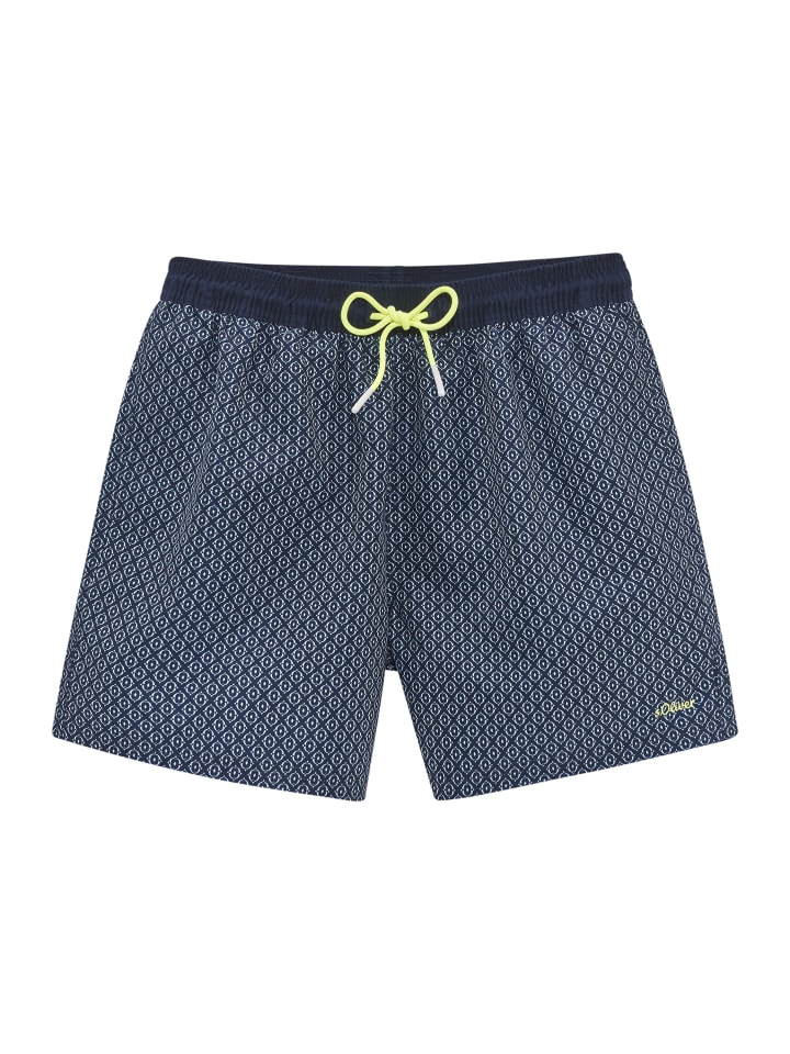 Плавки темно-синего цвета с принтом s.Oliver
Плавки темно-синего цвета с принтом s.Oliver