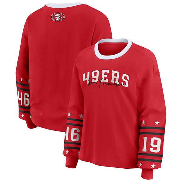 Женская красная футболка с длинным рукавом San Francisco 49ers plus size Wear By Erin Andrews, Красный, Женская красная футболка с длинным рукавом San Francisco 49ers plus size Wear By Erin Andrews
Женская красная футболка с длинным рукавом San Francisco 49ers plus size Wear By Erin Andrews, Красный, Женская красная футболка с длинным рукавом San Francisco 49ers plus size Wear By Erin Andrews