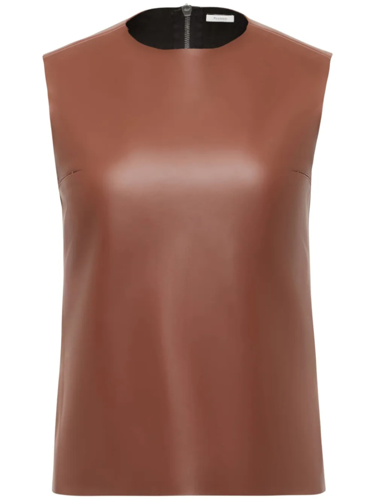 JW Anderson кожаный топ без рукавов, коричневый
JW Anderson кожаный топ без рукавов, коричневый