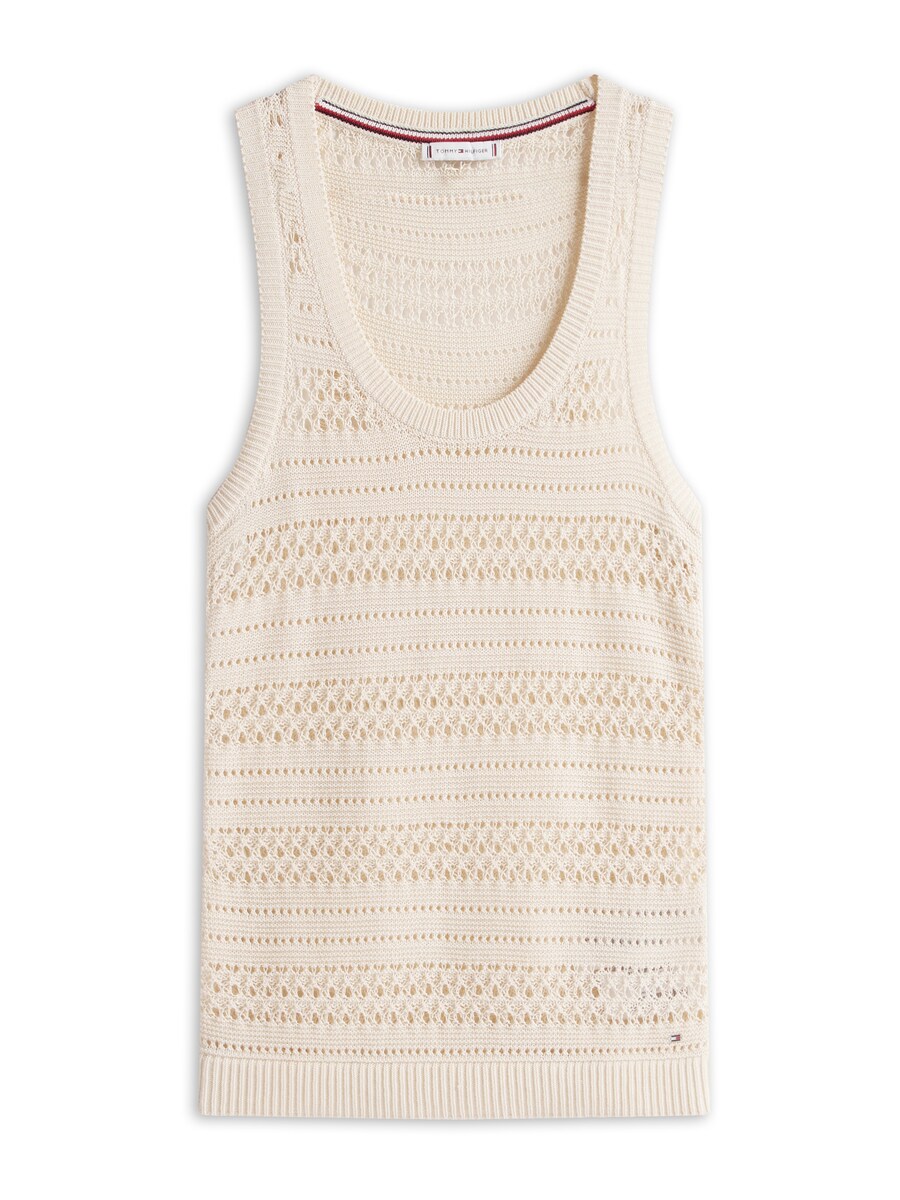 Вязаный топ TOMMY HILFIGER, светло-бежевый
Вязаный топ TOMMY HILFIGER, светло-бежевый