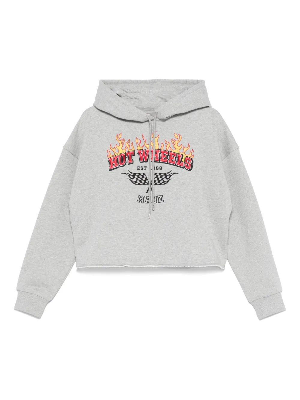 Укороченная толстовка с вышитым логотипом Maje, серый
Укороченная толстовка с вышитым логотипом Maje, серый