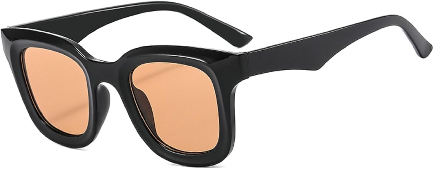 Мужские солнцезащитные очки в стиле ретро, квадратные, модные, прозрачные, с защитой от УФ-излучения UV400; женские солнцезащитные очки в стиле панк Melrose, Black Tea
Мужские солнцезащитные очки в стиле ретро, квадратные, модные, прозрачные, с защитой от УФ-излучения UV400; женские солнцезащитные очки в стиле панк Melrose, Black Tea