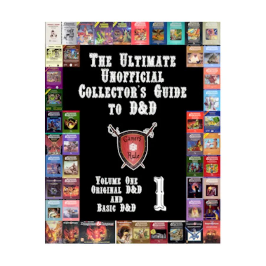Volume #1 - Original D&D and Basic D&D, Ultimate Unofficial Collector's Guide to D&D, мягкая обложка
Volume #1 - Original D&D and Basic D&D, Ultimate Unofficial Collector's Guide to D&D, мягкая обложка