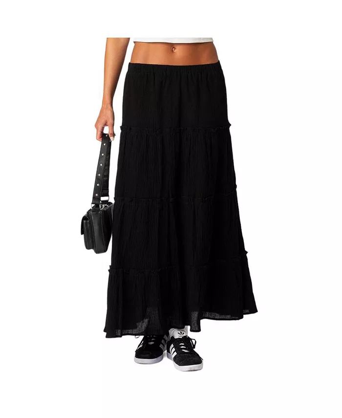 Женская многослойная юбка макси Charlotte Edikted, черный
Женская многослойная юбка макси Charlotte Edikted, черный