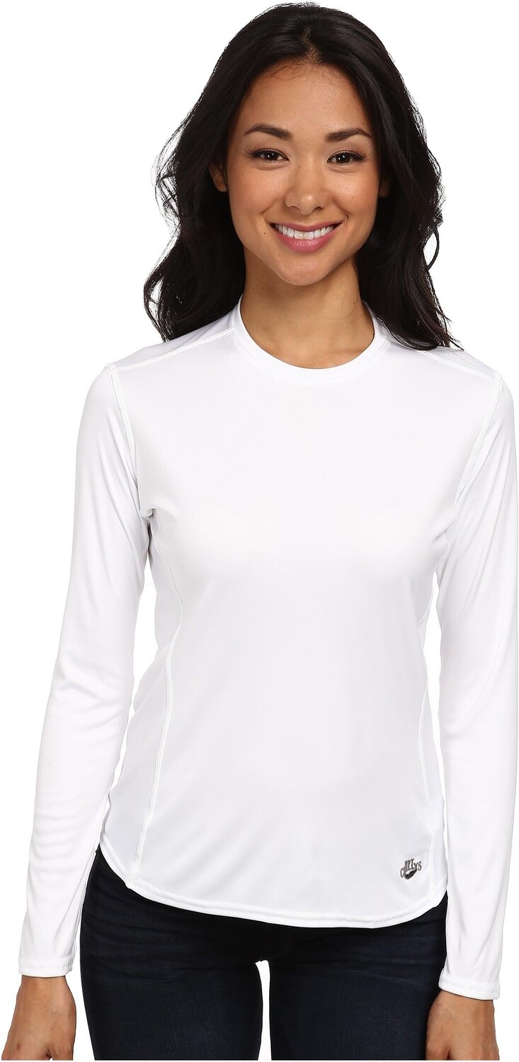 Персиковая кожа с круглым вырезом Hot Chillys, белый
Персиковая кожа с круглым вырезом Hot Chillys, белый