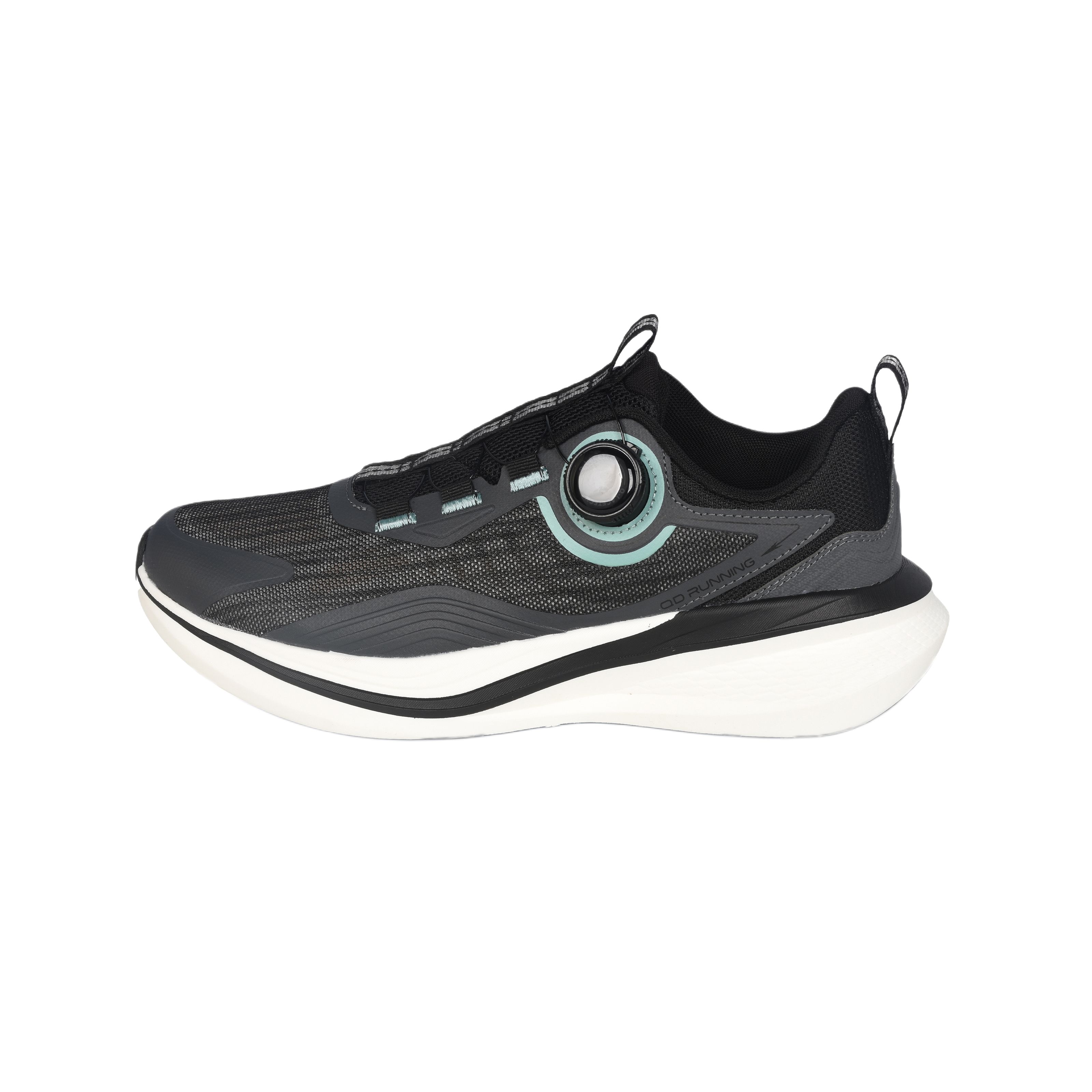 QIAODAN Кроссовки для бега с низкой посадкой, амортизирующие и дышащие, мужские, черно-серые 
QIAODAN Кроссовки для бега с низкой посадкой, амортизирующие и дышащие, мужские, черно-серые